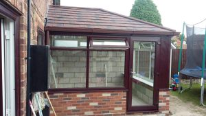 Tiled warm roof conservatory Telford 1